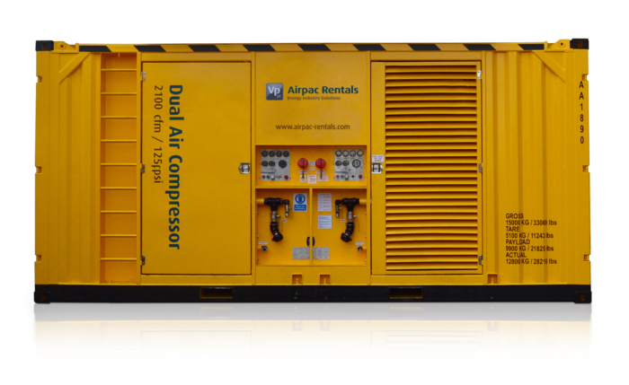2100 cfm Dual Air Compressor